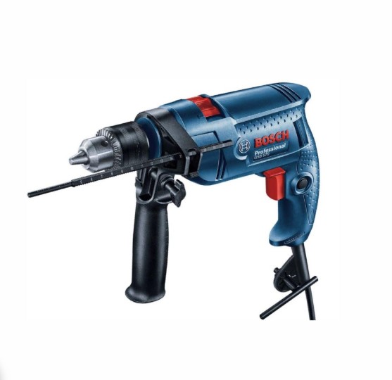Bosch GSB 570 Professional Impact Drill – Compact Impact Drill for Drilling in Concrete, Steel, and Wood for Professional and Home Applications